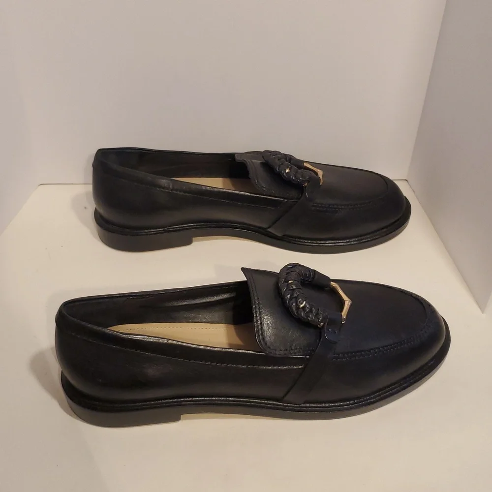 Schutz Rhino Loafers In Black Size 9.5B NWOB